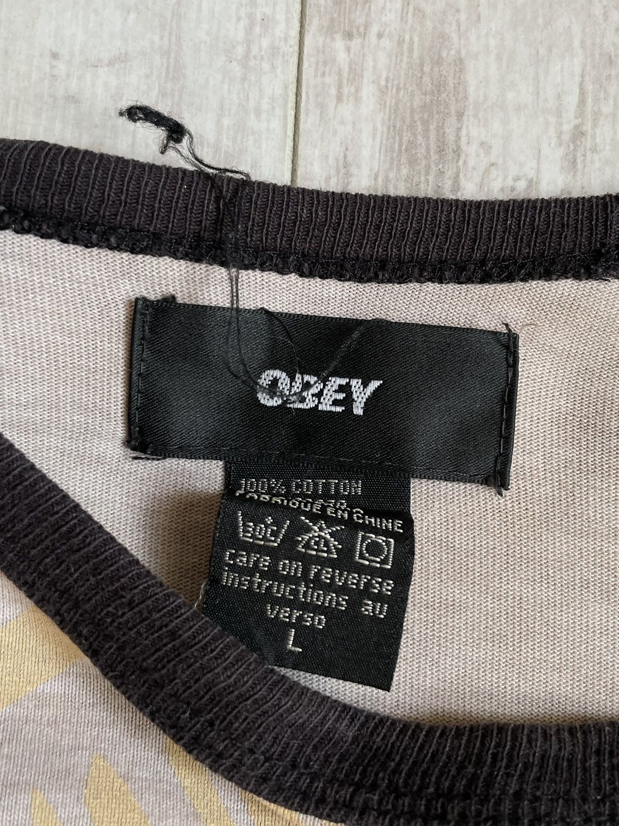 Obey Vintage Archive Obey x Motorhead / Charged Punk Sweatshirt Size US L / EU 52-54 / 3 - 8 Thumbnail