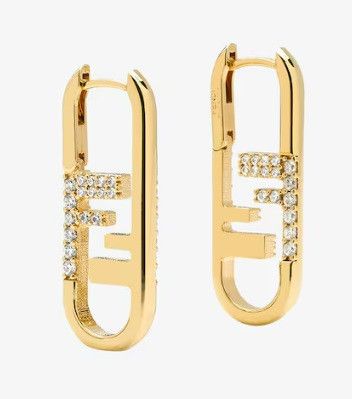 Fendi o1w1db10725 8AH449 Size: OS / O'Lock Earrings in Gold Size ONE SIZE - 1 Preview
