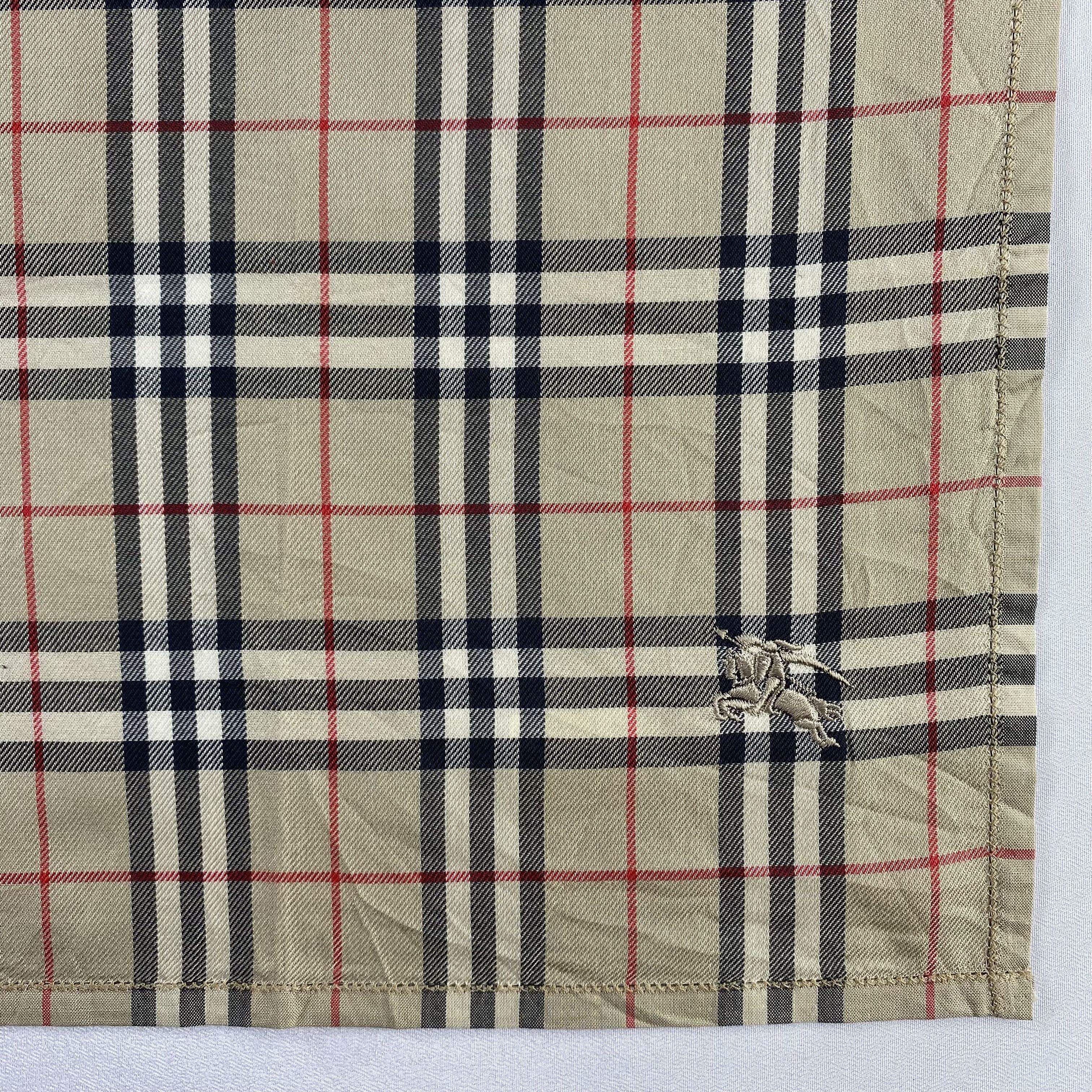 Burberry × Vintage Burberry Handkerchief / Neckerchief / Bandana-P875 Size ONE SIZE - 3 Thumbnail