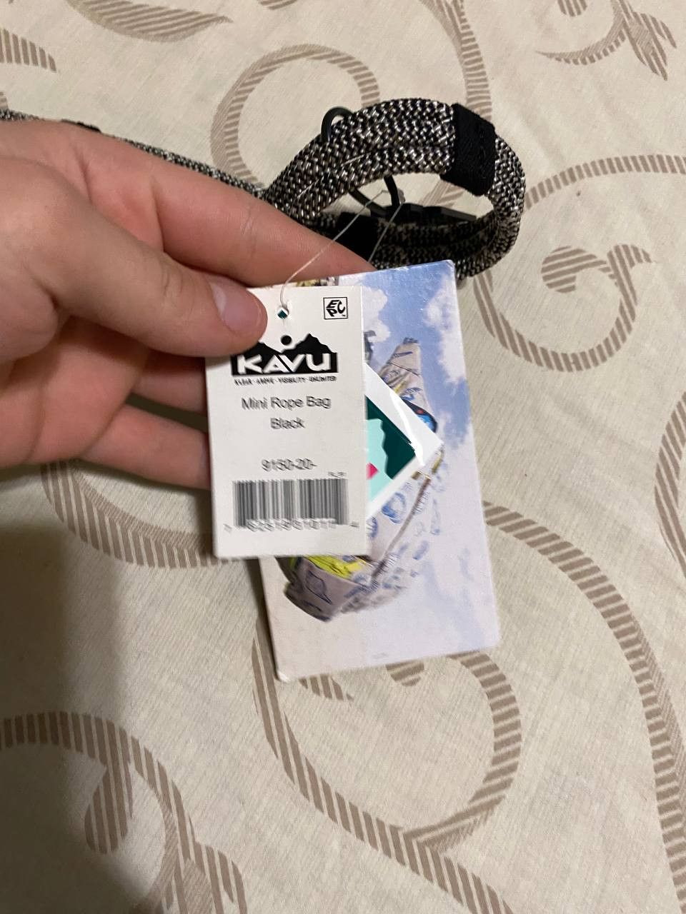 KAVU KAVU Mini Rope Bag – Black (New With Tags) Crossbody Sling Size ONE SIZE - 3 Thumbnail
