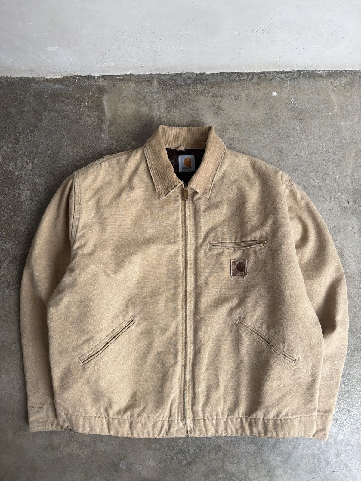Carhartt Vintage carhartt j43 wet detroit jacket Size US XL / EU 56 / 4 - 1 Thumbnail
