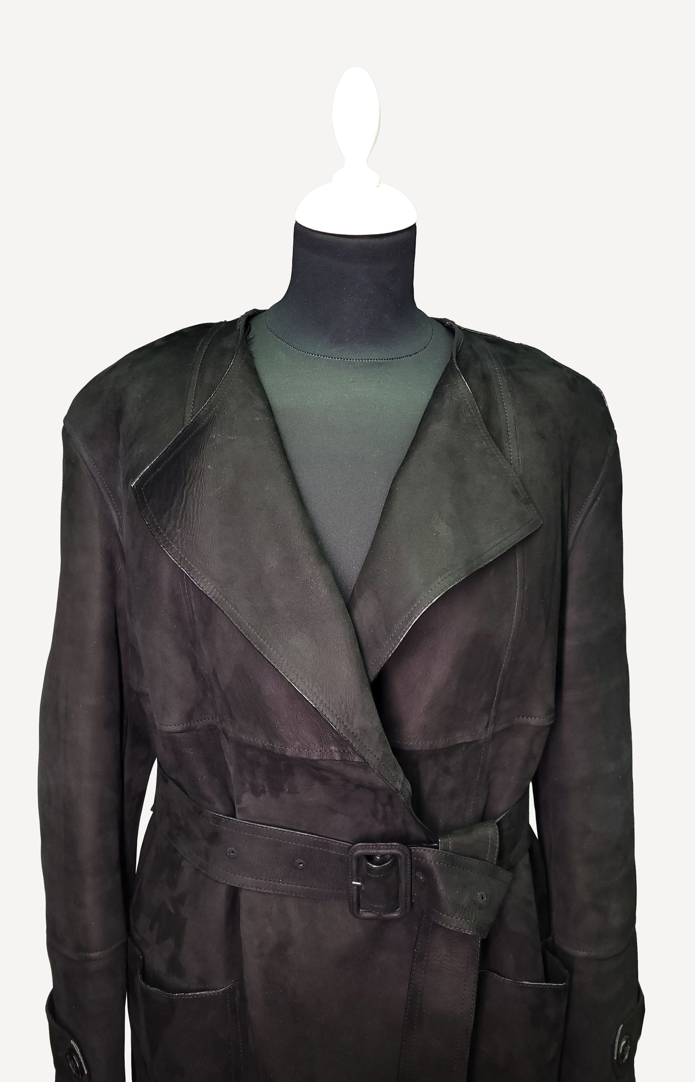 Burberry BURBERRY LONDON _ HELMINGTON WRAP _FUR_ LAMB SHEARLING Size M / US 6-8 / IT 42-44 - 4 Thumbnail