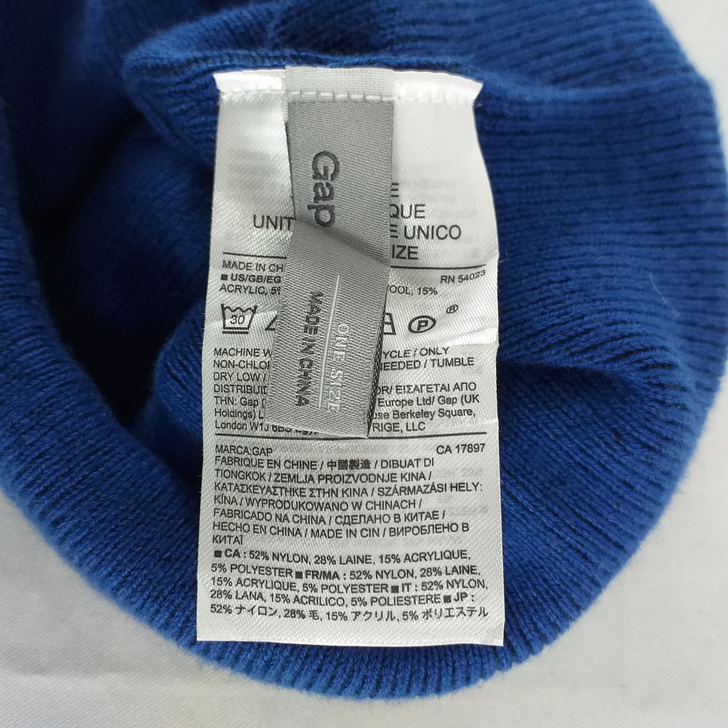 Japanese Brand Gap Plain Snow Cap Hat Beanie -BN411 Size ONE SIZE - 4 Thumbnail