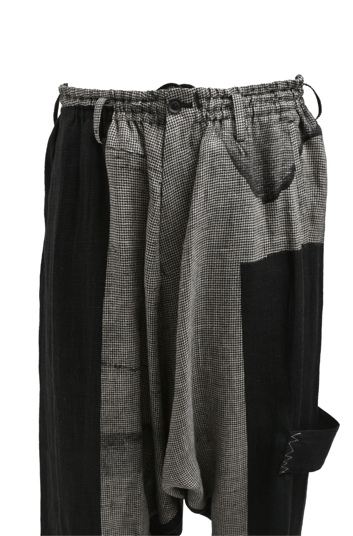 Yohji Yamamoto Yohji Yamamoto Pour Homme - SQUARE PATTERN SAROUEL PANTS Size US 32 / EU 48 - 11 Thumbnail