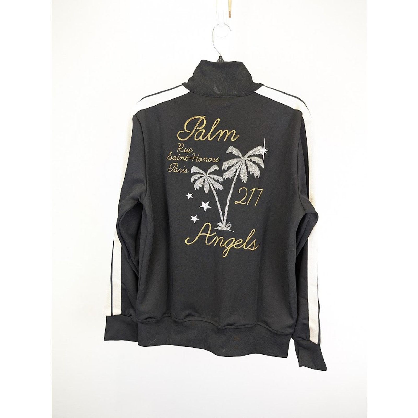 Palm Angels o1rshd1 Track Jacket in Black Gold Size US S / EU 44-46 / 1 - 13 Thumbnail