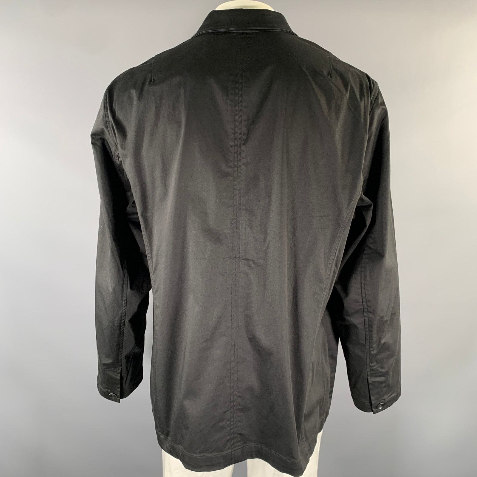 Rag & Bone RAG & BONE Chest Size XXL Black Cotton Blend Chore Coat Size US XXL / EU 58 / 5 - 3 Thumbnail