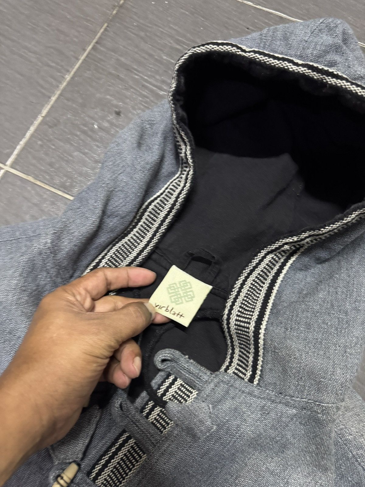 If Six Was Nine × Japanese Brand VIRBLATT NEPAL OUTDOOR HOODIE Size US L / EU 52-54 / 3 - 4 Thumbnail