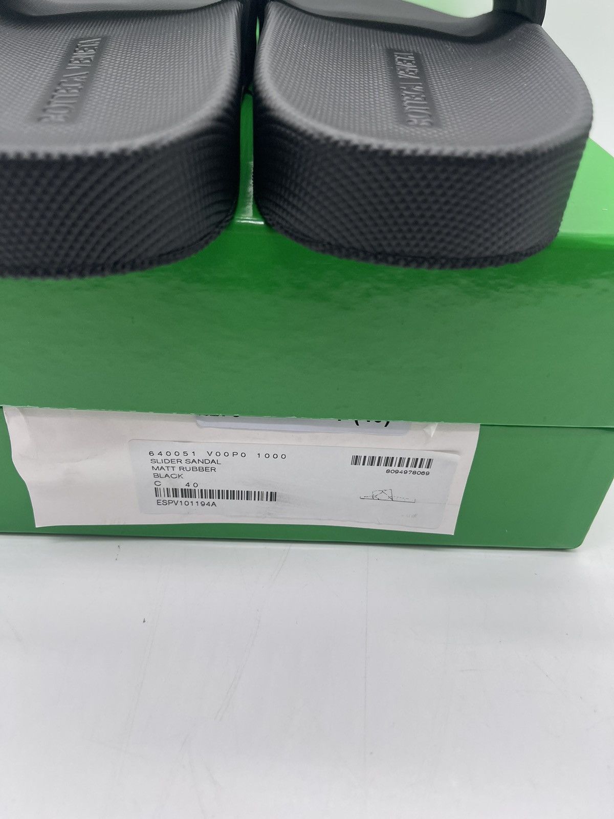 Bottega Veneta Bottega Veneta Matt rubber sliders Size US 10 / IT 40 - 6 Thumbnail
