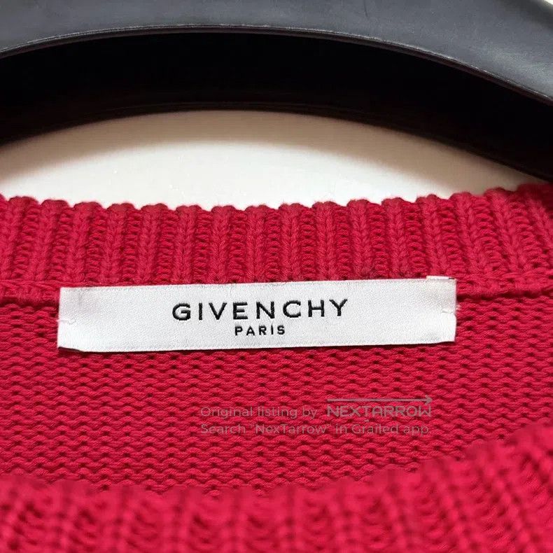 Givenchy Givenchy Red Sweater Size US M / EU 48-50 / 2 - 3 Thumbnail