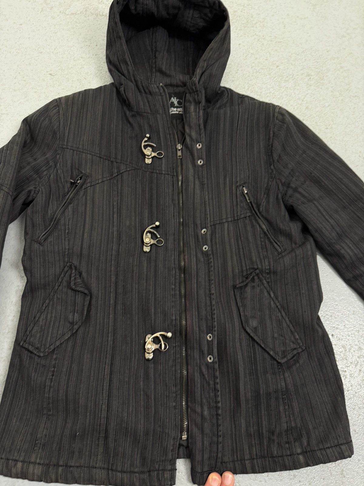 In The Attic In The Attic Fire Man Dystopia Charcoal Jacket Size US M / EU 48-50 / 2 - 10 Thumbnail