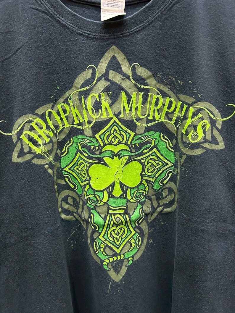 Band Tees Vintage 2000s Dropkick Murphys Band tshirt size XL Size US XL / EU 56 / 4 - 3 Thumbnail