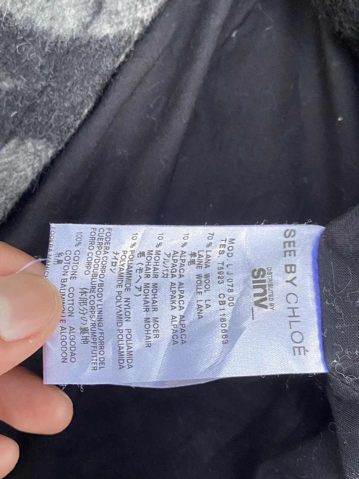 See by Chloe See By Chloe Wool Jacket Size M / US 6-8 / IT 42-44 - 8 Thumbnail