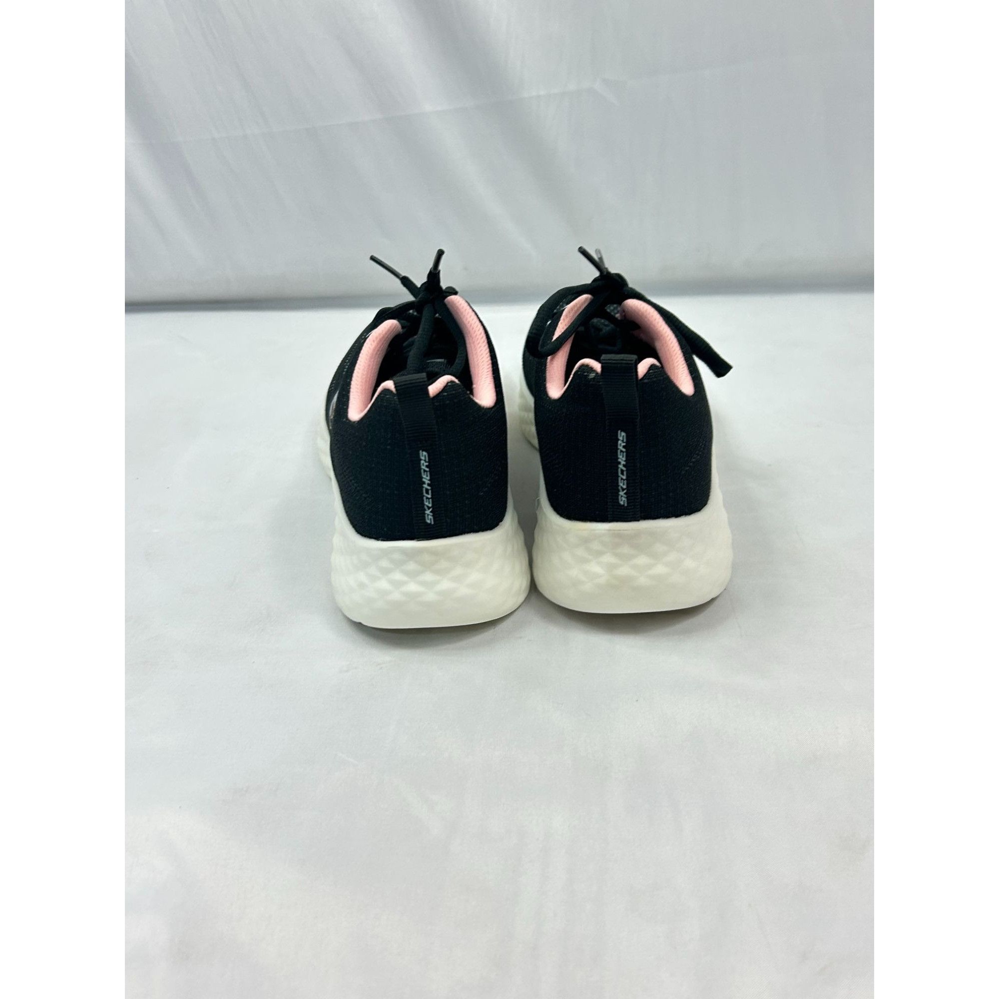 SKECHERS Skechers Memory Foam Sneakers Women’s Size 9 Black Pink Ligh Size US 9 / IT 39 - 3 Thumbnail
