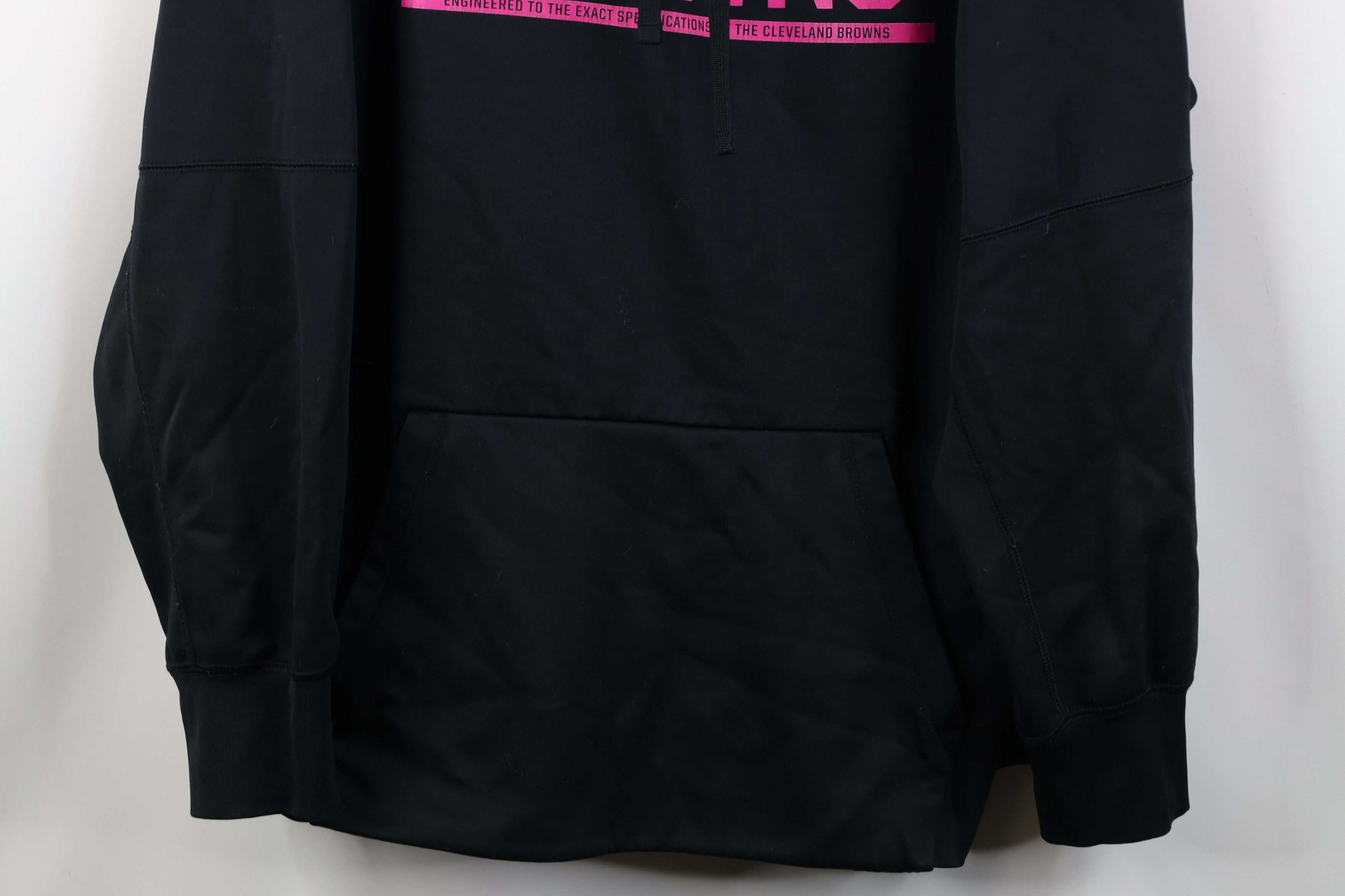 Nike Nike Therma Fit Cleveland Browns Football Hoodie Black Size XXL / US 16-18 / IT 52-54 - 3 Thumbnail