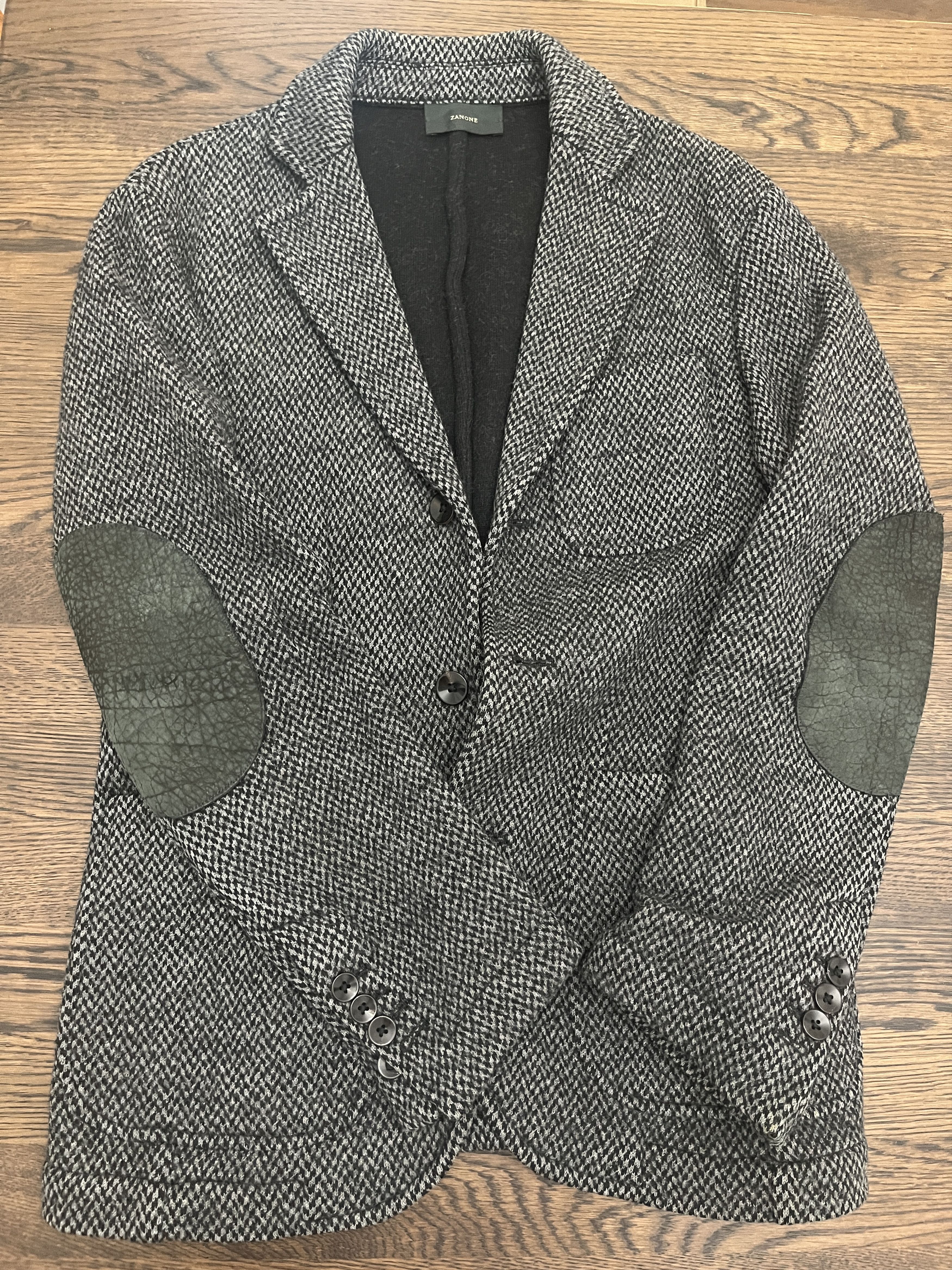 Zanone Vintage Slowear Zanone Knitted Blazer / Jacket Size 36R - 1 Thumbnail