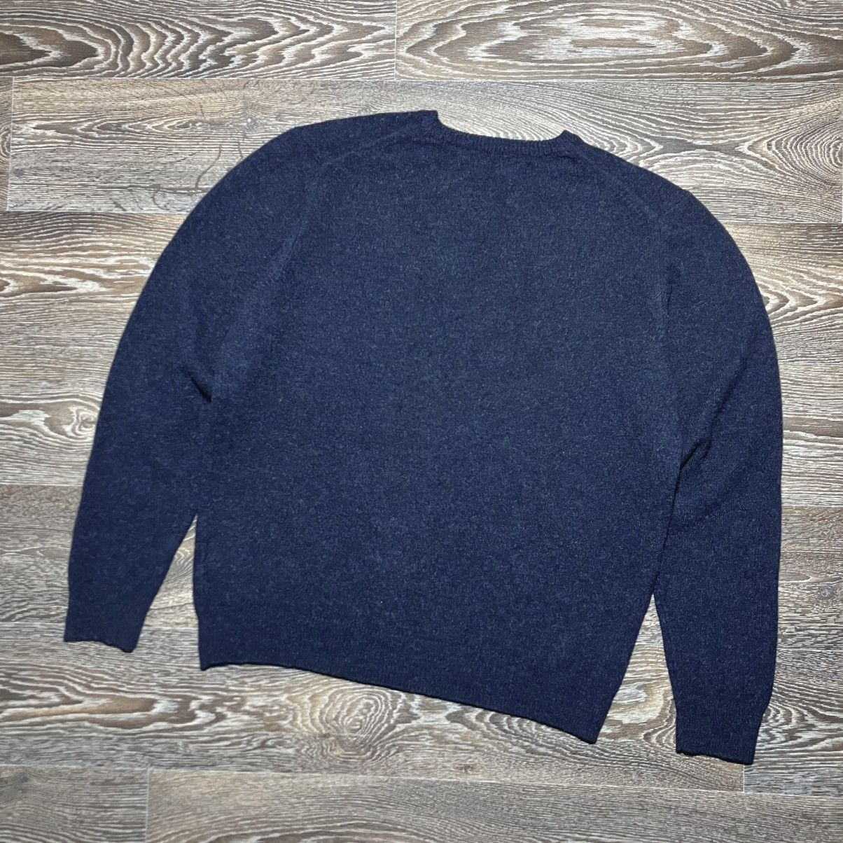 Hackett HACKETT London Embroidered Logo Lambswool Crewneck Sweater Size US XL / EU 56 / 4 - 9 Thumbnail