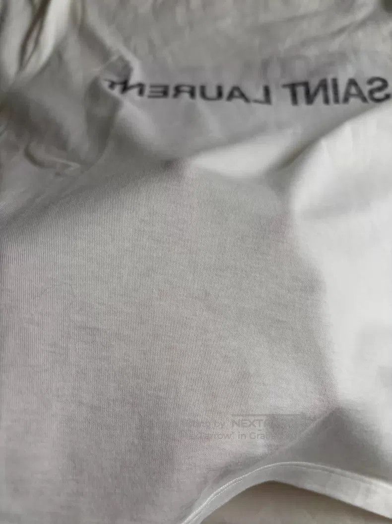Saint Laurent Paris Saint Laurent Paris Mirror Letter T-Shirt Size US XXL / EU 58 / 5 - 7 Thumbnail