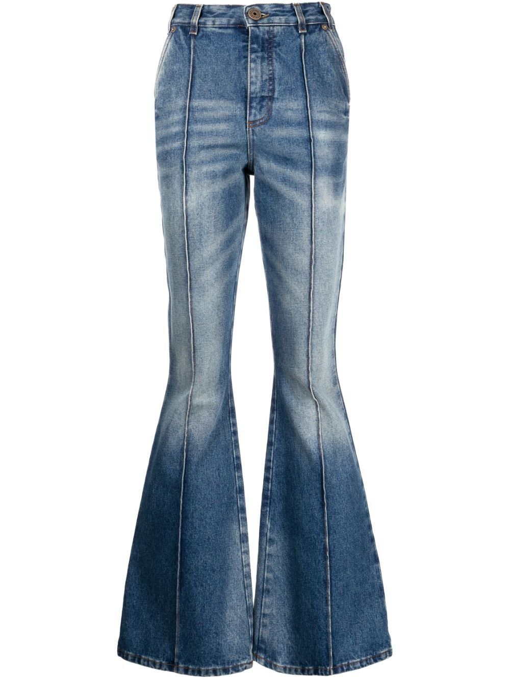Balmain o1y0625 Denim Pant in Blue Size 30" / US 8 / IT 44 - 1 Thumbnail