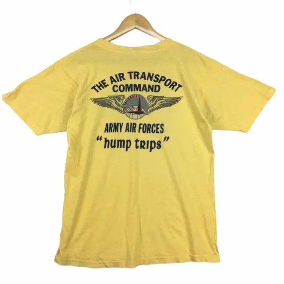 Buzz Rickson's Vtg BUZZ RICKSON Sportswear Air Forces Hump Trips Tee Shirt Size US M / EU 48-50 / 2 - 4 Thumbnail