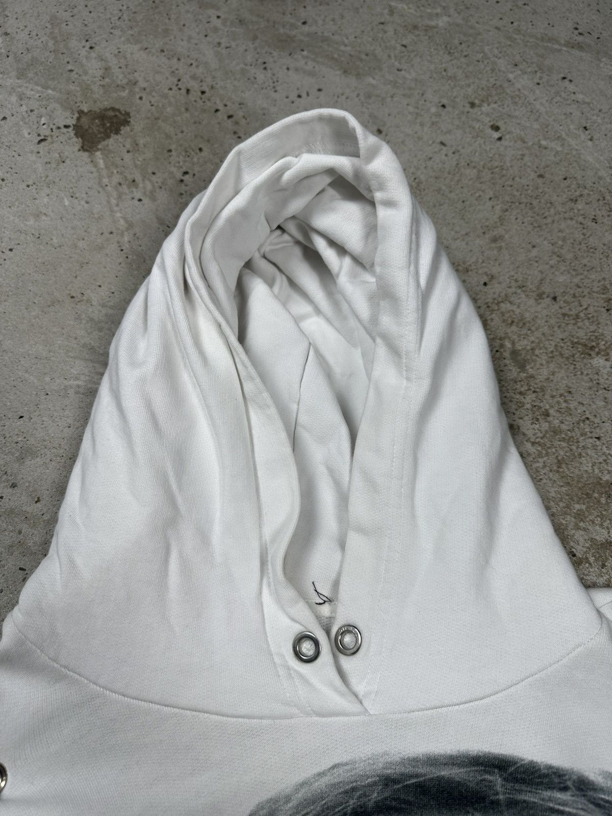 Diesel × Japanese Brand Diesel Psycho Archive Rave White Hoodie rare Size US M / EU 48-50 / 2 - 10 Thumbnail