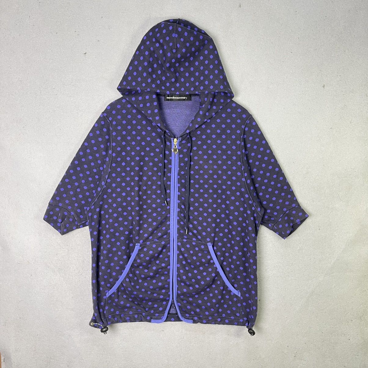 mercibeaucoup mercibeaucoup Polka Dot Zip Hoodie (Japan) Size L / US 10 / IT 46 - 1 Thumbnail