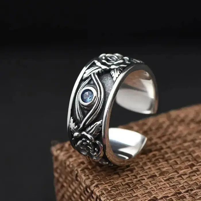 Jewelry Eye of Horus Rings Size ONE SIZE - 3 Thumbnail