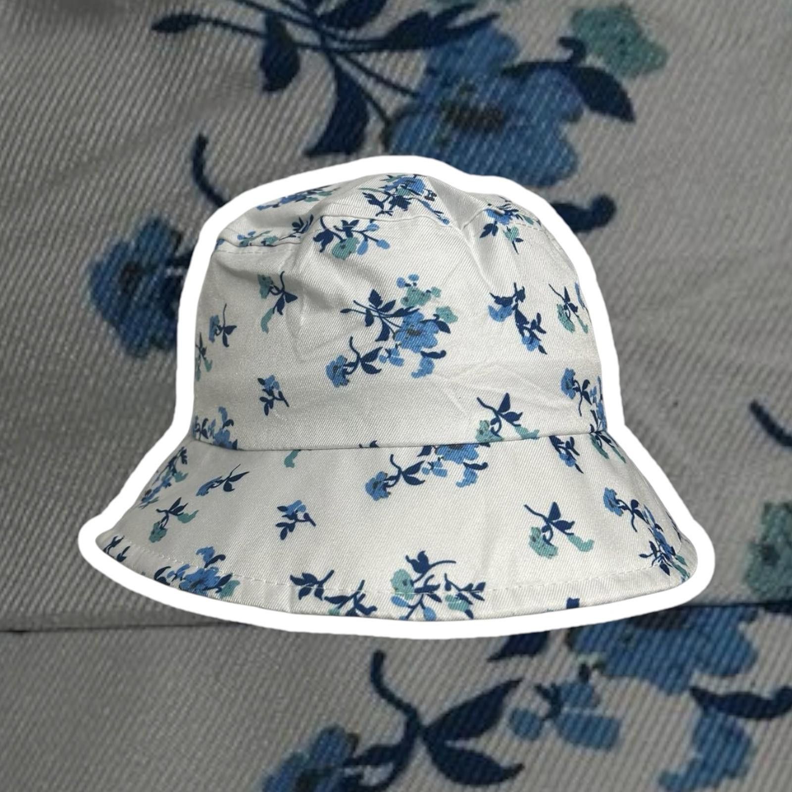 Designer Floral Print Bucket Hat Size ONE SIZE - 1 Thumbnail
