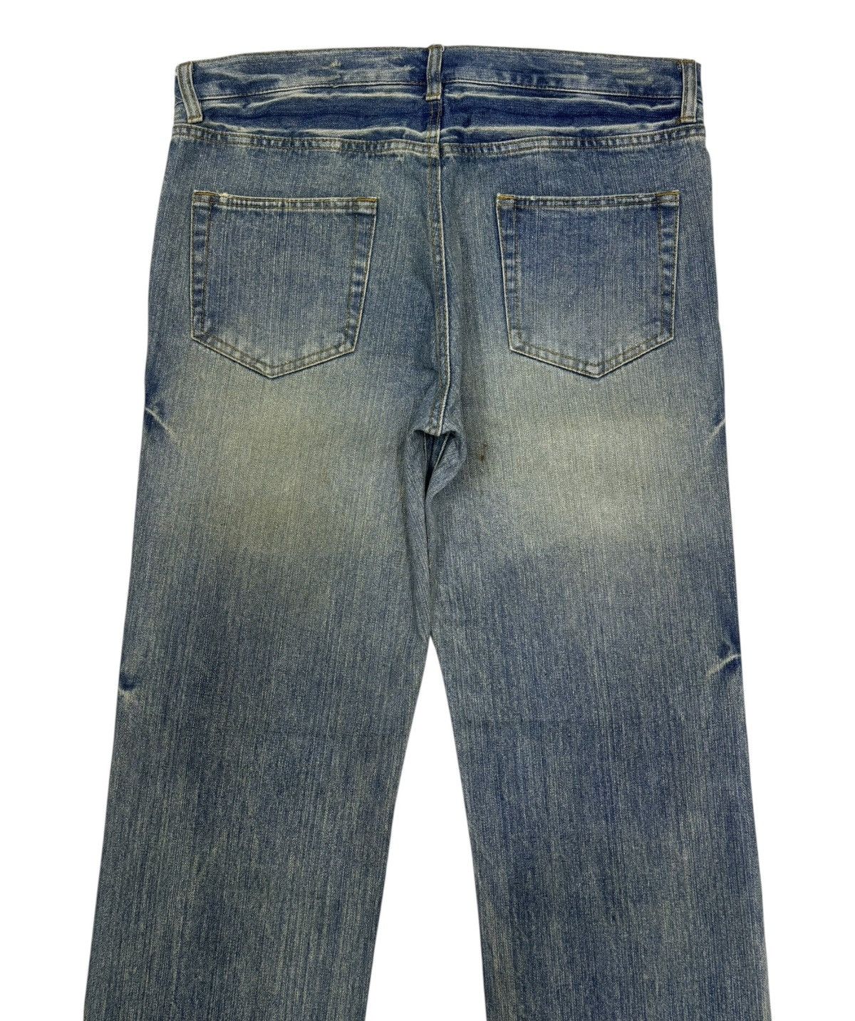 Isamu Katayama Backlash Vintage Japanese Baggy Loose Distressed Denim Jeans Size US 36 / EU 52 - 8 Thumbnail