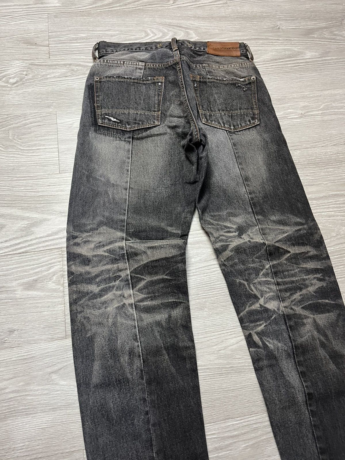 GOA GOA Nimes Selvedge Redline Faded Denim Pants Size US 29 - 10 Thumbnail