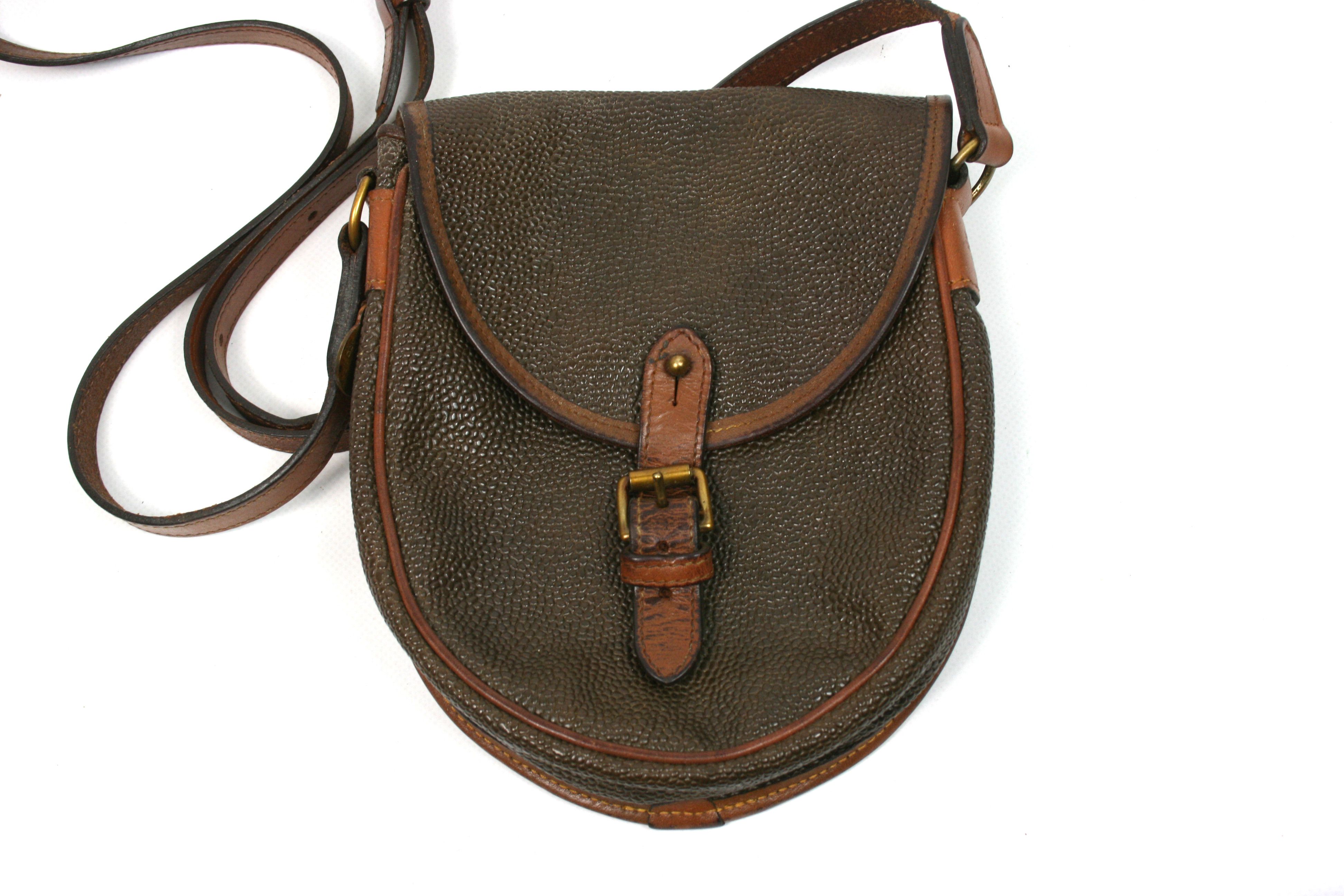 Mulberry 90S Leather Crossbody Mini Saddle Oval Bag Vintage Size ONE SIZE - 2 Thumbnail