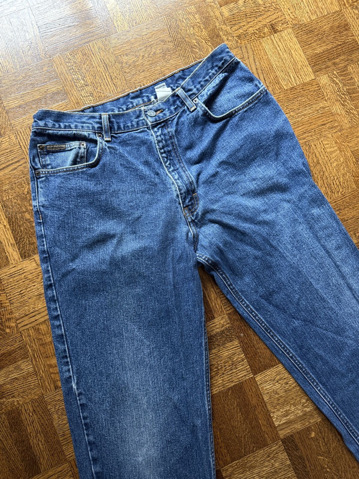 Calvin Klein Vintage 90s Calvin Klein Denim Jeans Size US 36 / EU 52 - 4 Thumbnail