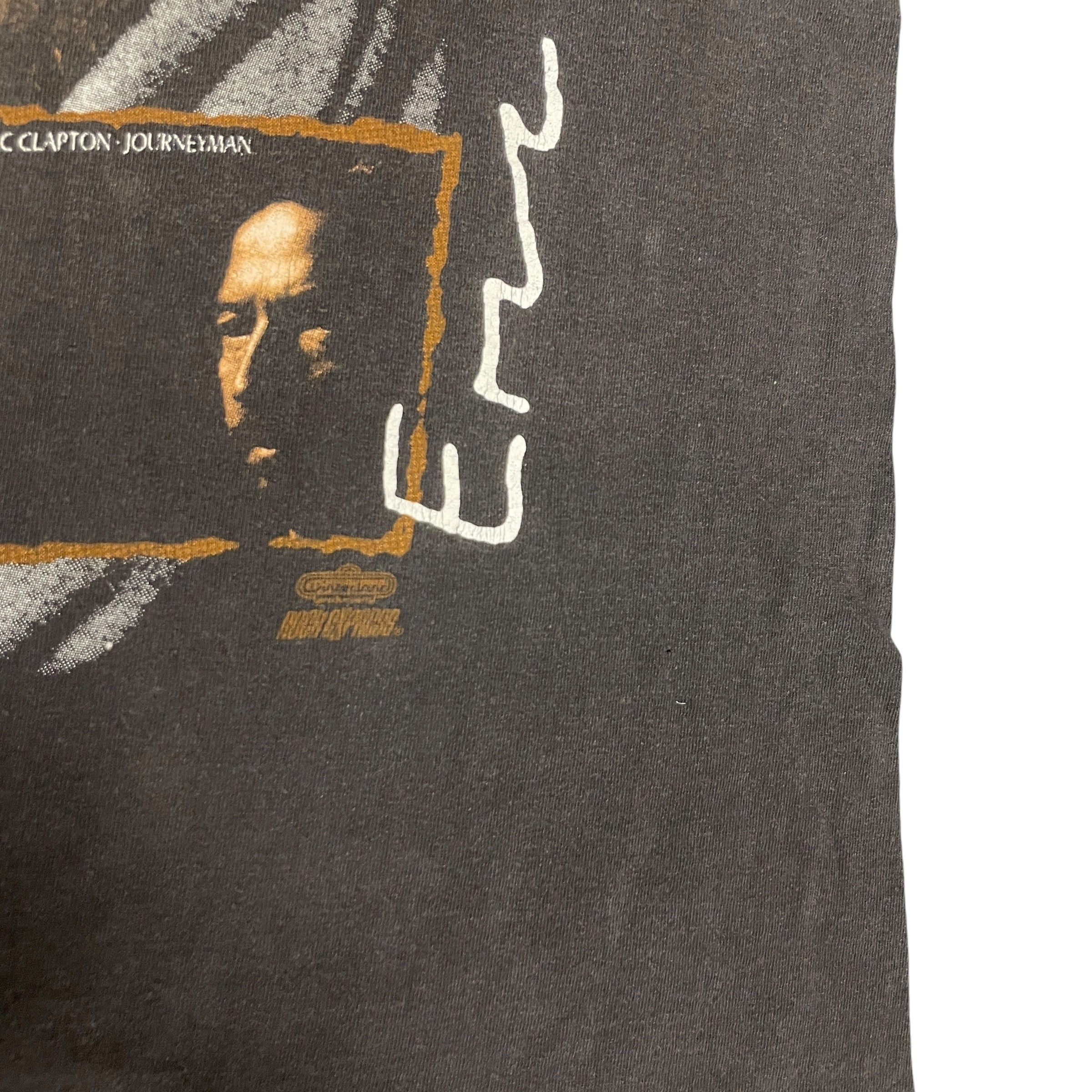 Other 1992 Tour Eric Clapton Vintage 90s Band T-Shirt Made In USA Size US M / EU 48-50 / 2 - 3 Thumbnail