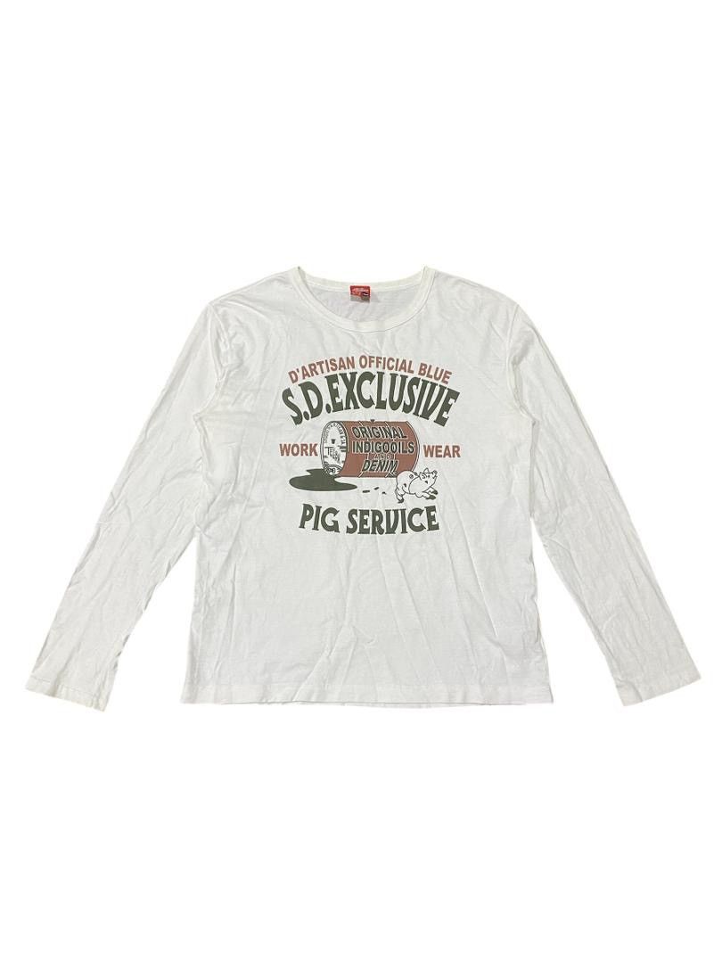 Studio D'Artisan Vintage Studio Dartisan Japanese Longsleeve Tee Size US L / EU 52-54 / 3 - 1 Thumbnail