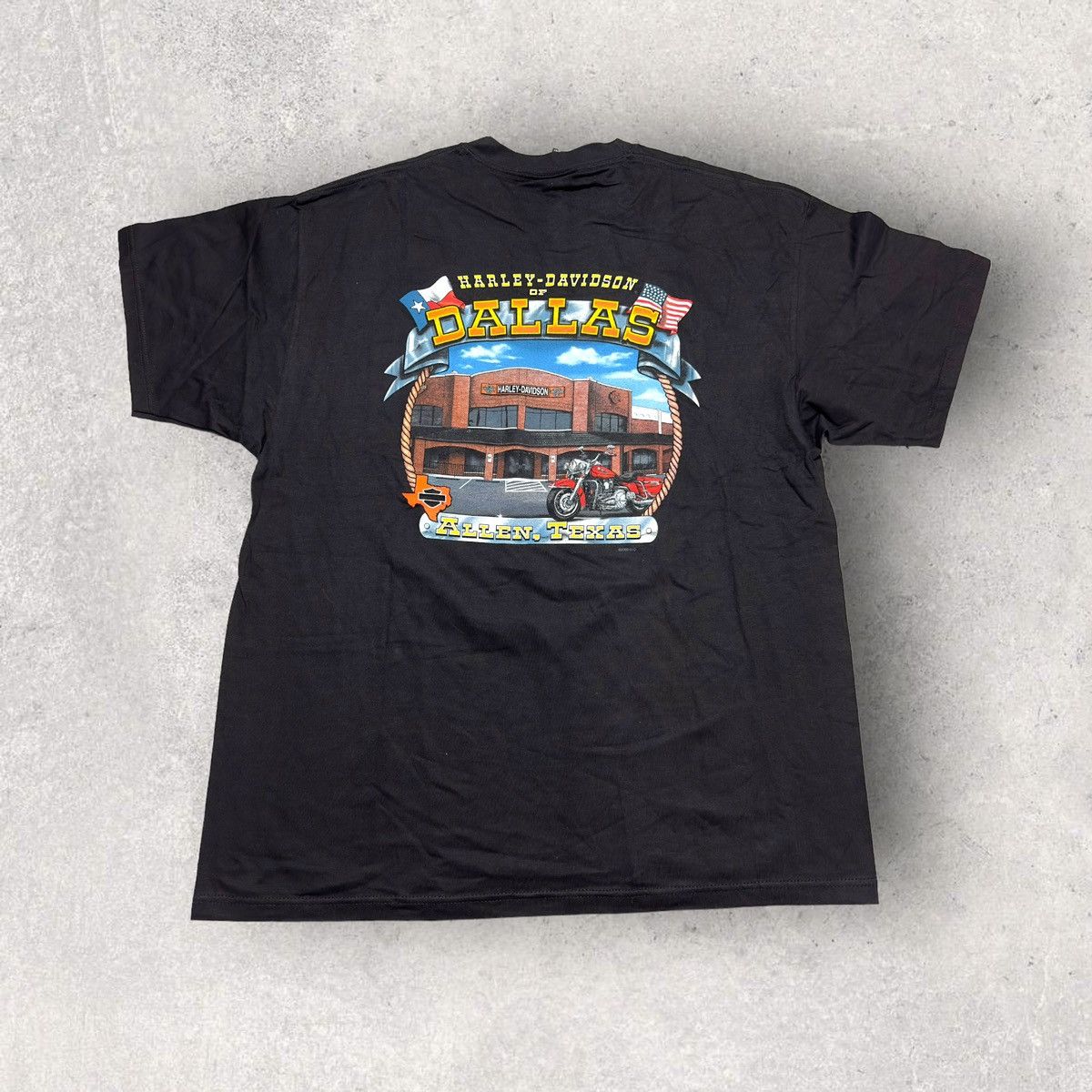 Harley Davidson × Vintage Vintage Harley Davidson tee Size US XL / EU 56 / 4 - 1 Thumbnail