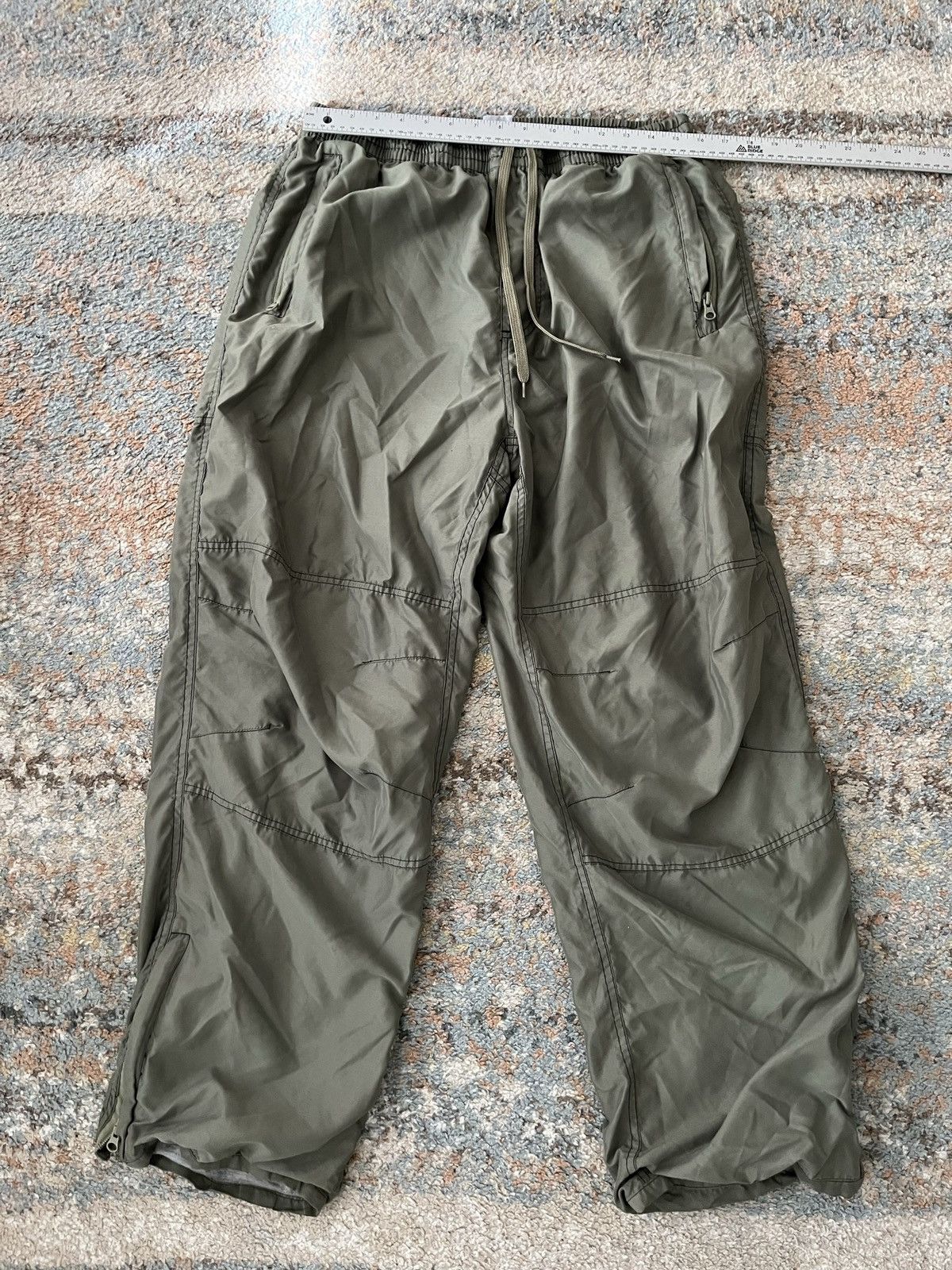 Other VTG Old Navy Green Parachute Track Pants XL Drill Size US 34 / EU 50 - 1 Thumbnail
