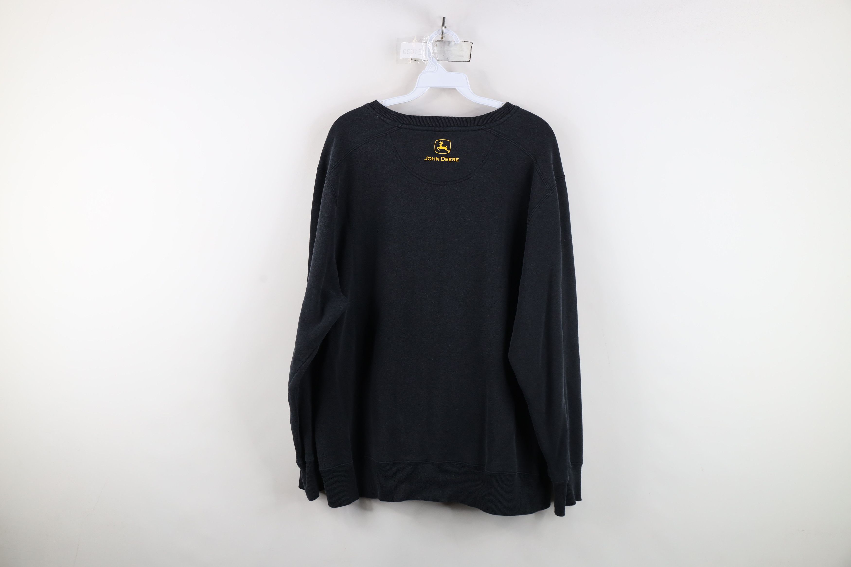 John Deere Vintage Y2K John Deere Spell Out Big Logo Sweatshirt Black Size US L / EU 52-54 / 3 - 11 Thumbnail