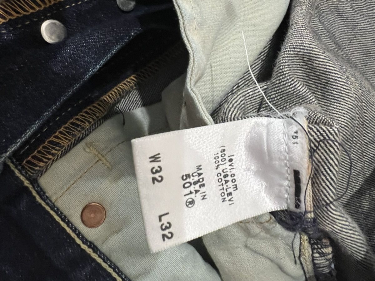 Levi's Levis 501xx selvedge denim jeans Size US 32 / EU 48 - 4 Thumbnail
