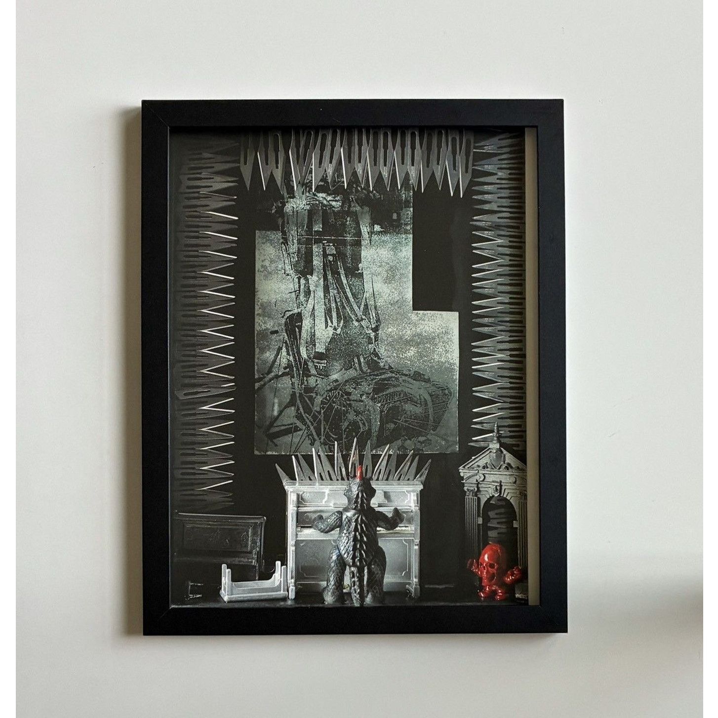 Chrome Hearts × Japanese Brand × Vintage Chrome Hearts Joe Foti Exhibition Tokyo Poster framed 9x11 Size ONE SIZE - 1 Preview