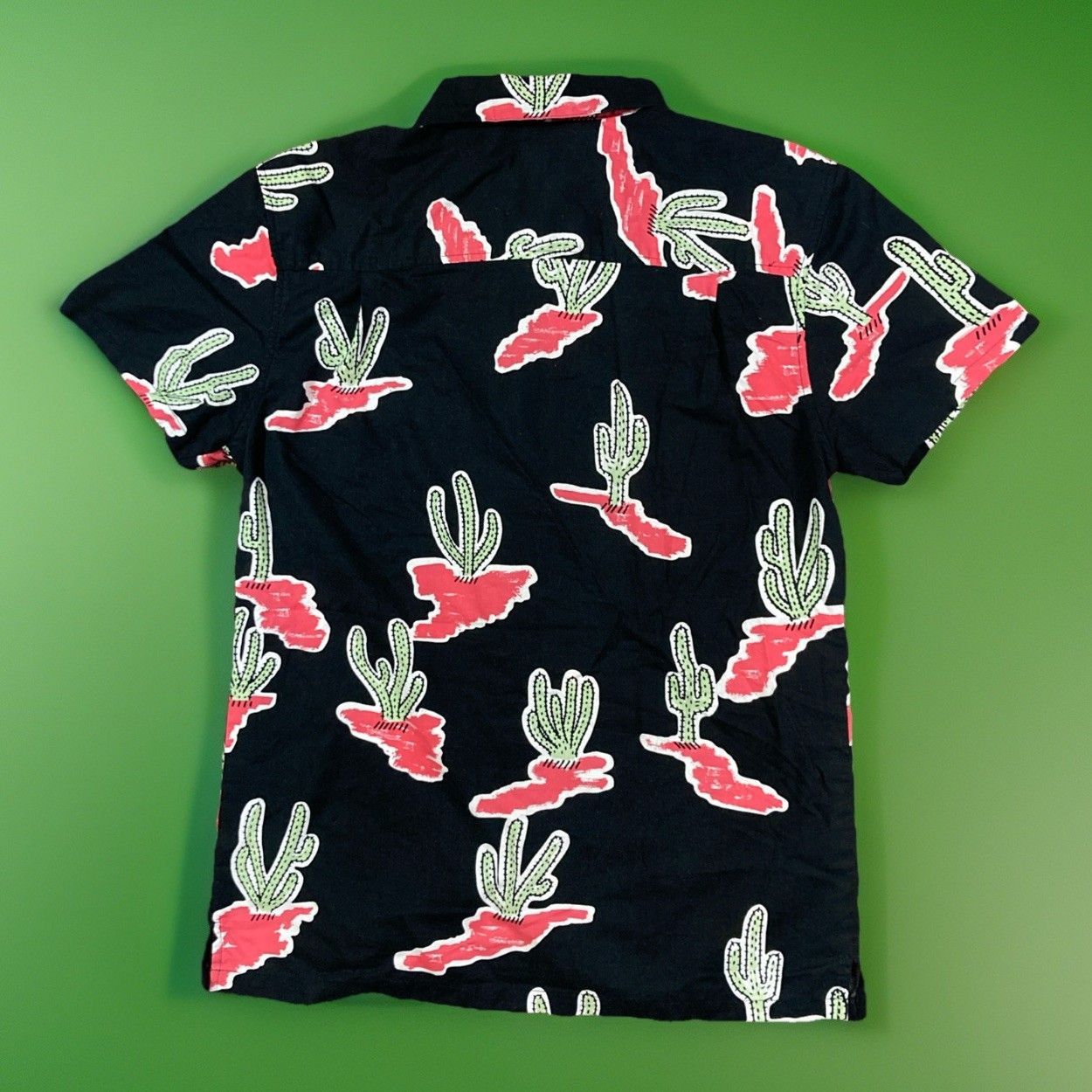 Stussy STUSSY SS Cactus Streetwear Skater Shirt Mens Medium Size US M / EU 48-50 / 2 - 2 Thumbnail