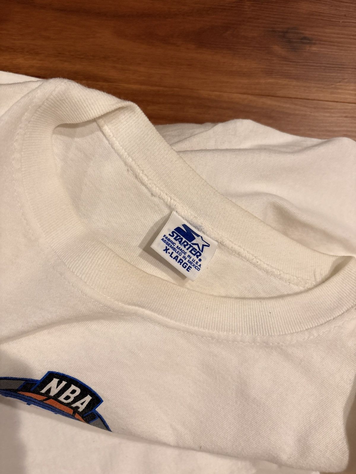 Starter 1996 Vintage Bulls Tee Size US XL / EU 56 / 4 - 3 Thumbnail