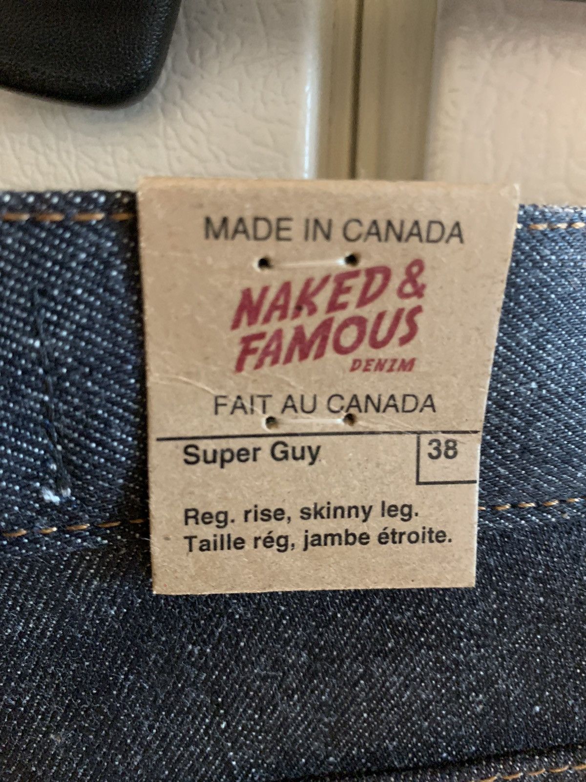 Naked & Famous Super Guy - Classic Slub Size US 38 / EU 54 - 2 Thumbnail