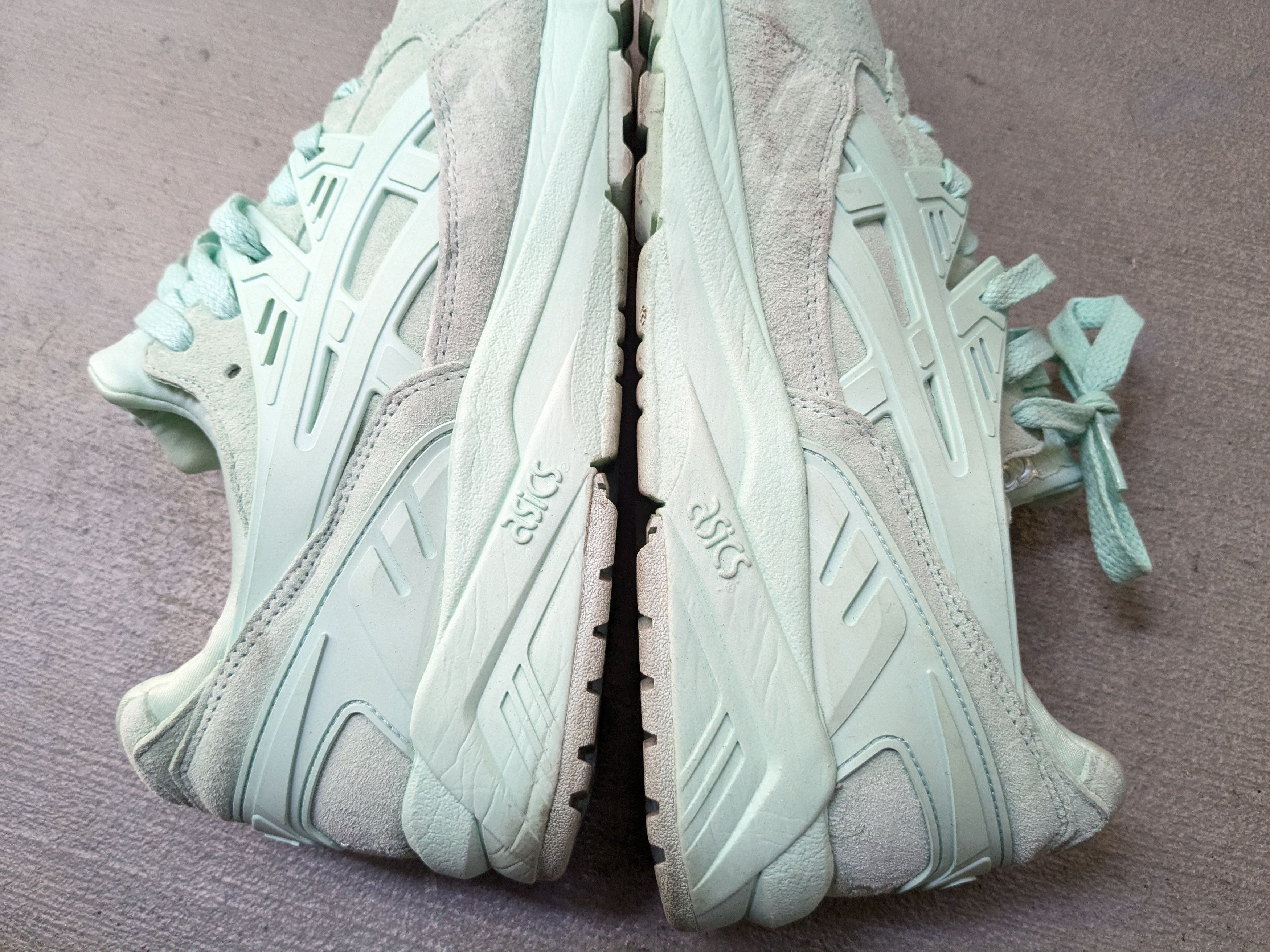 Asics ASICS Gel-Kayano Trainer Mint Green 11 Suede Size US 11 / EU 44 - 8 Thumbnail