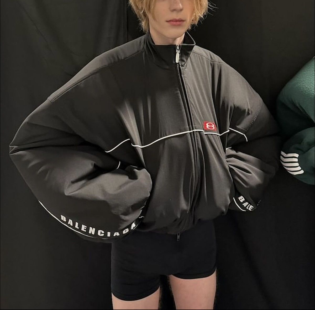 Balenciaga Balenciaga Padded Tracksuit Bomber Jacket | Grailed
