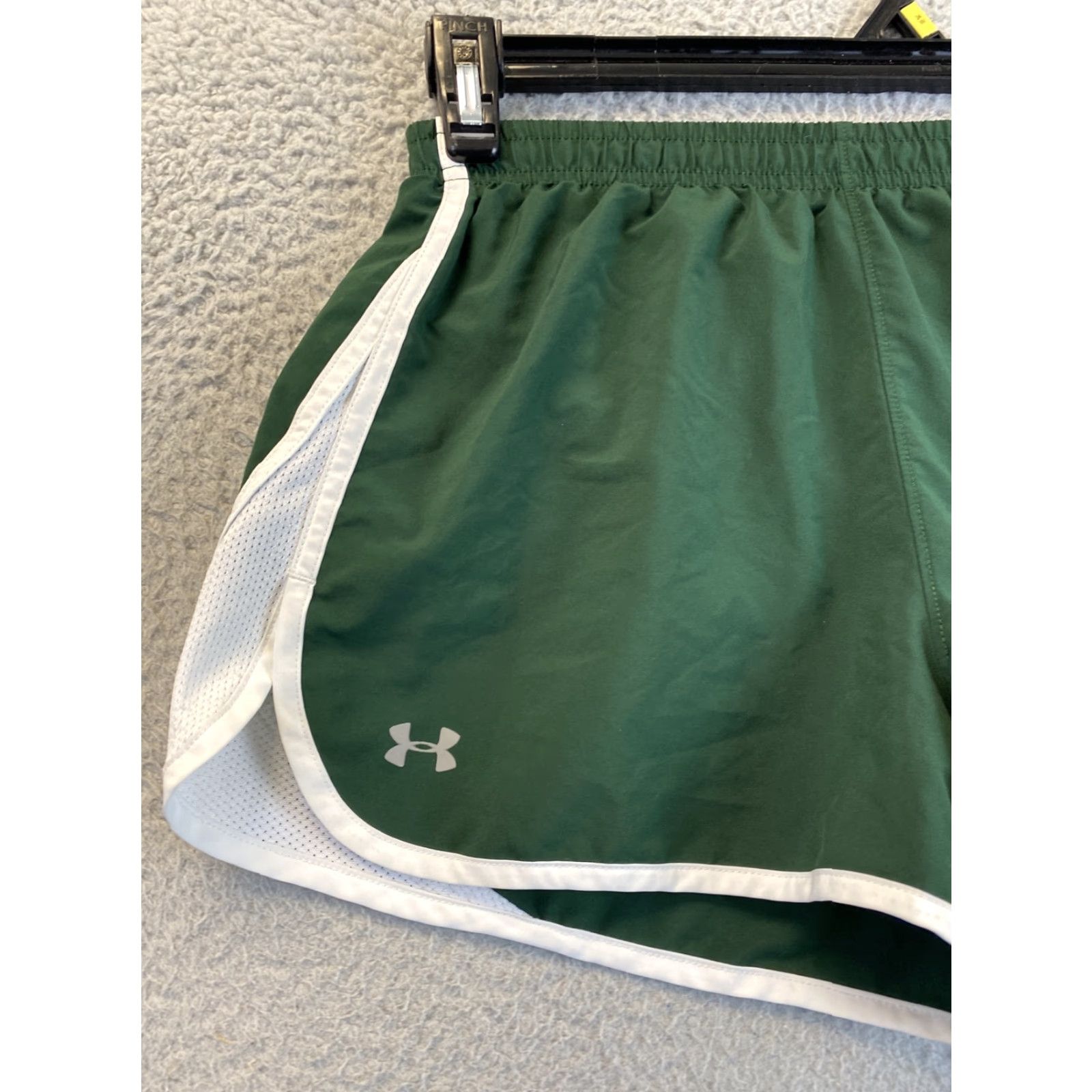 Under Armour Under Armour Shorts Womens Green Jogging Athletic Ladies Running M Regular 3 in Inseam Lightweight Beach Cross Training Womens Size 32" / US 10 / IT 46 - 2 Thumbnail