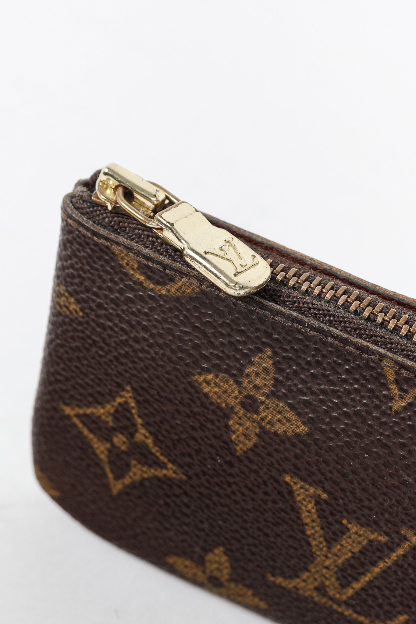 Louis Vuitton Louis Vuitton Monogram Canvas Zip Pochette Cles Size ONE SIZE - 6 Thumbnail