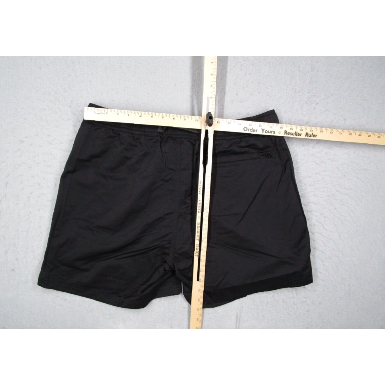 Mark McNairy VINTAGE Mark McNairy Co Shorts Mens Large Black Casual Chino 6" Inseam Belted Pockets Size US 33 - 5 Thumbnail