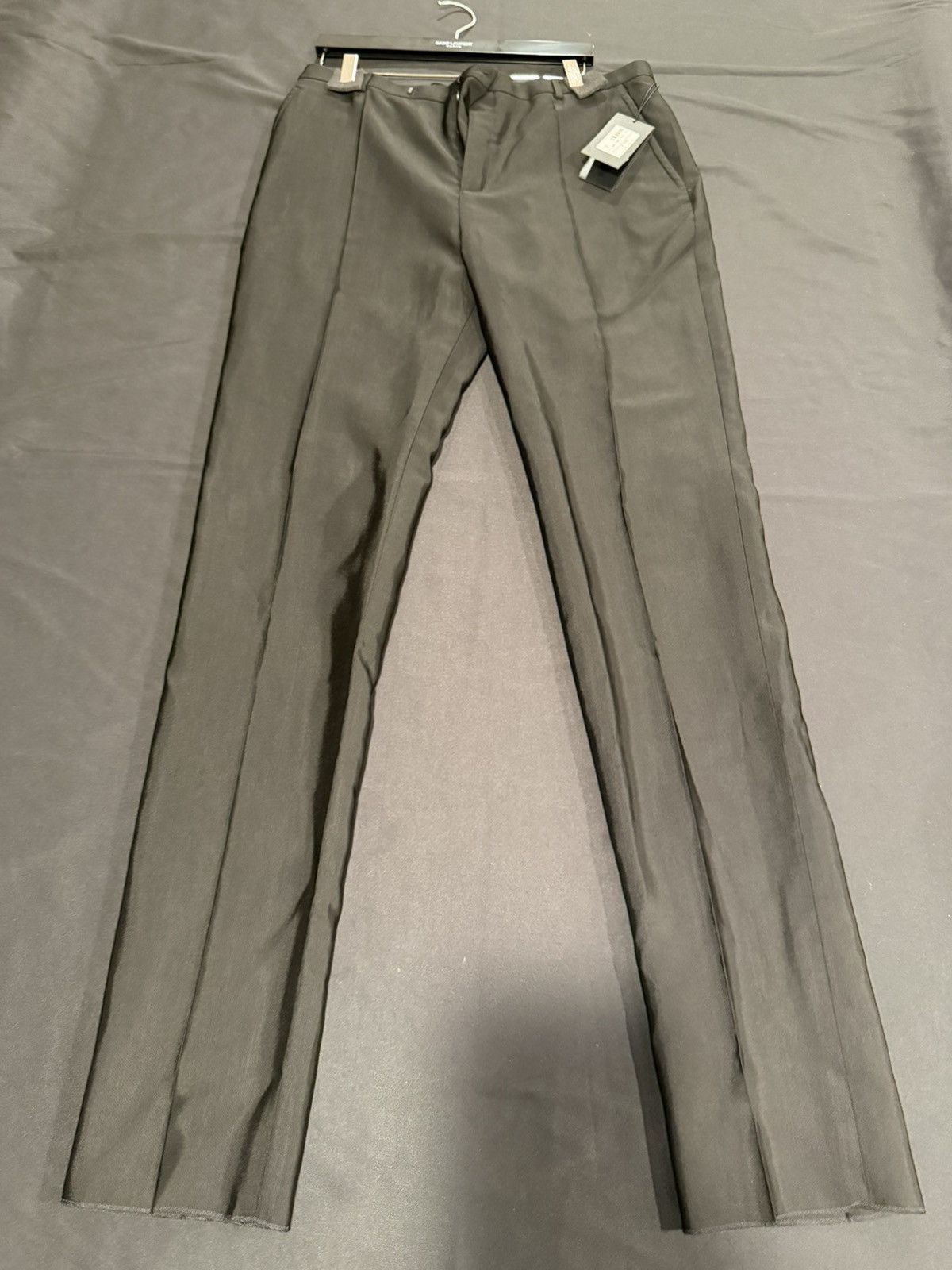 Saint Laurent Paris Saint laurent mens 2023 textured dress pants. 52/36. $1950 Size US 36 / EU 52 - 2 Thumbnail