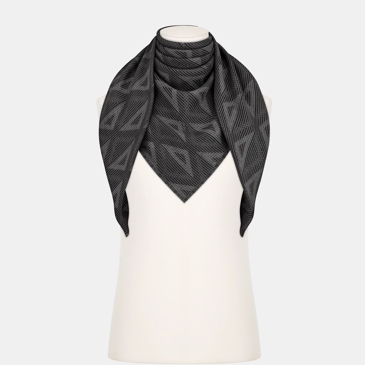 Dior o1bcso1str1224 Size:OS CD Diamond Stole in Black/Grey Size ONE SIZE - 4 Thumbnail