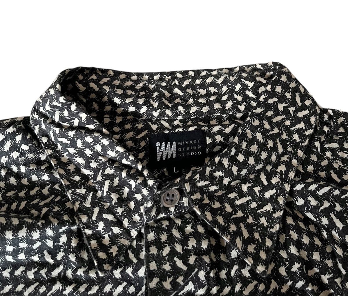 Issey Miyake Issey miyake design studio printed flowy button up shirt Size US L / EU 52-54 / 3 - 3 Thumbnail