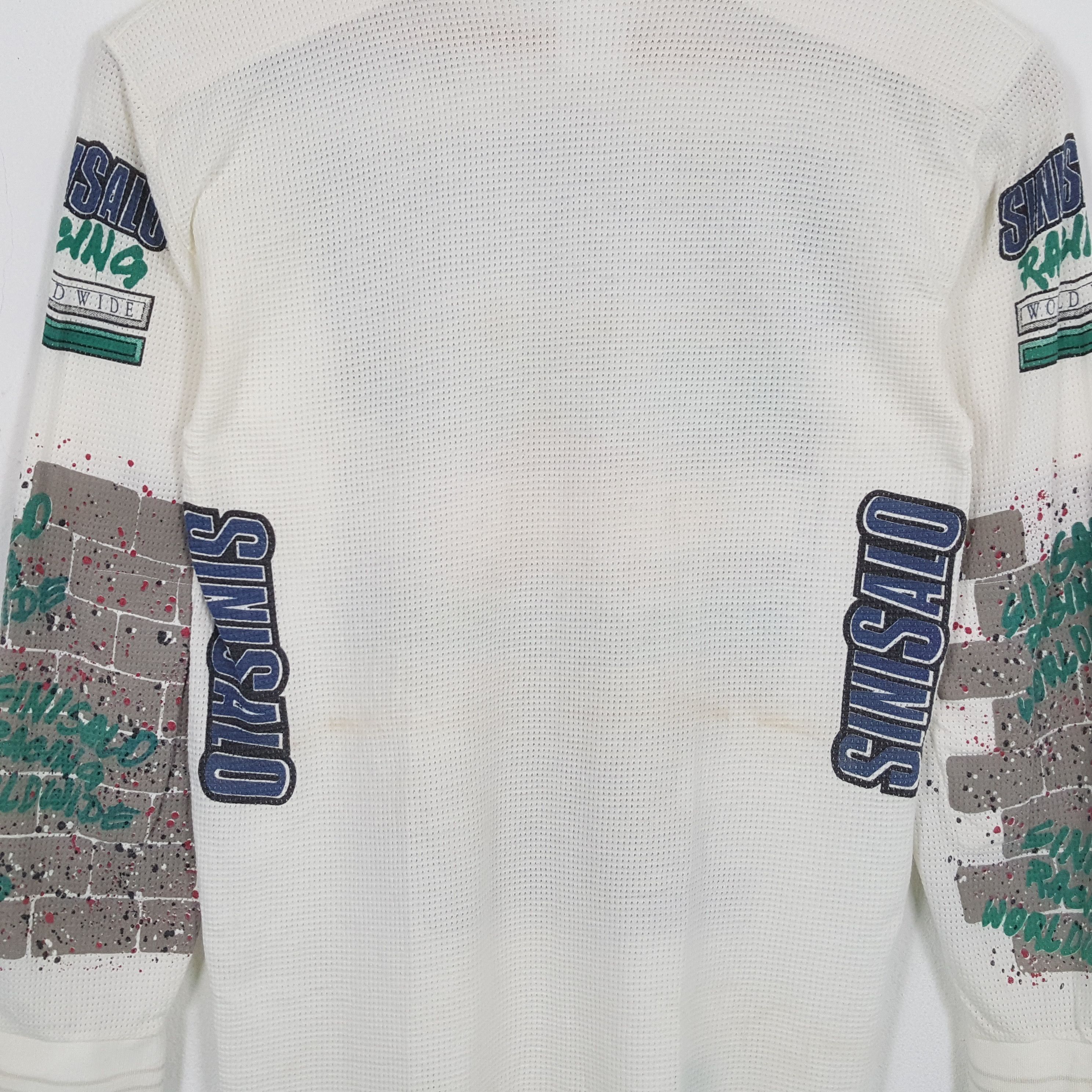 Vintage Vintage 80s SINISALO RACING Extreme Motorsports T-Shirts Size US S / EU 44-46 / 1 - 4 Thumbnail